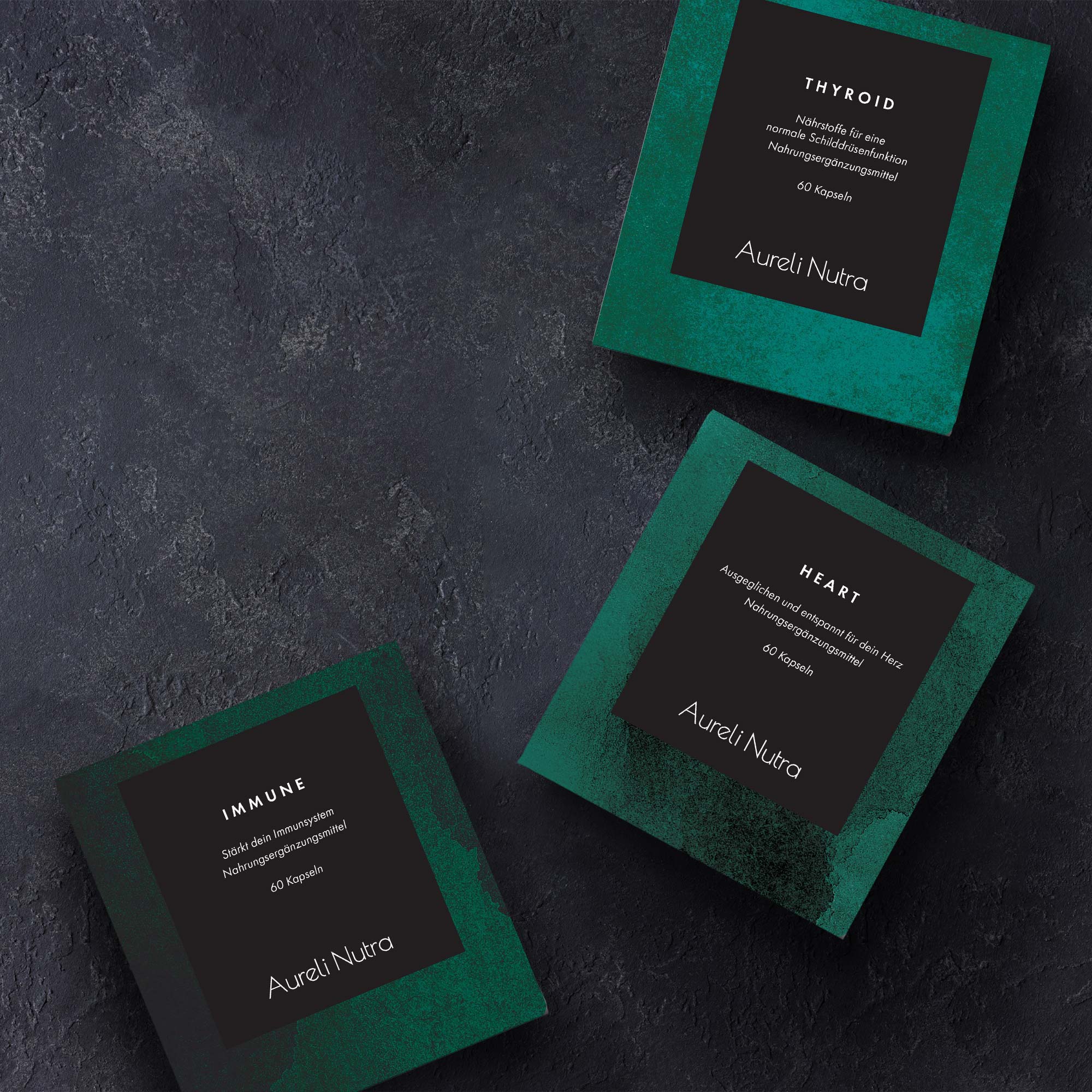karolina krol studio aureli nutra natural health beauty supplements minimalist stylish illustrated packaging design