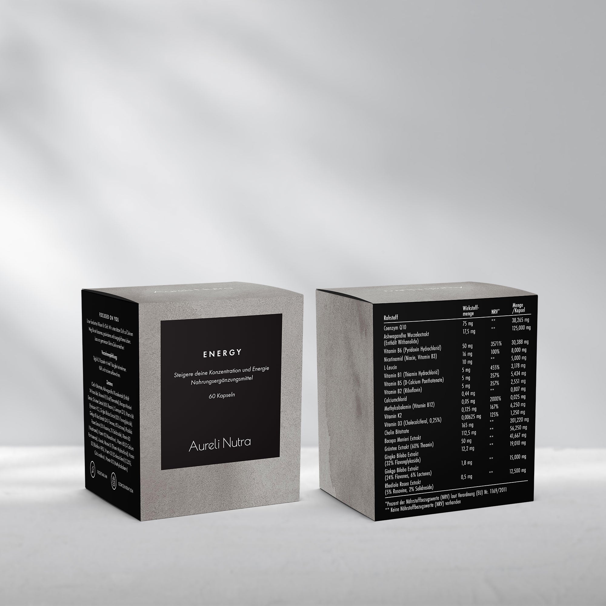karolina krol studio aureli nutra natural health energy supplements minimalist illustrated packaging design