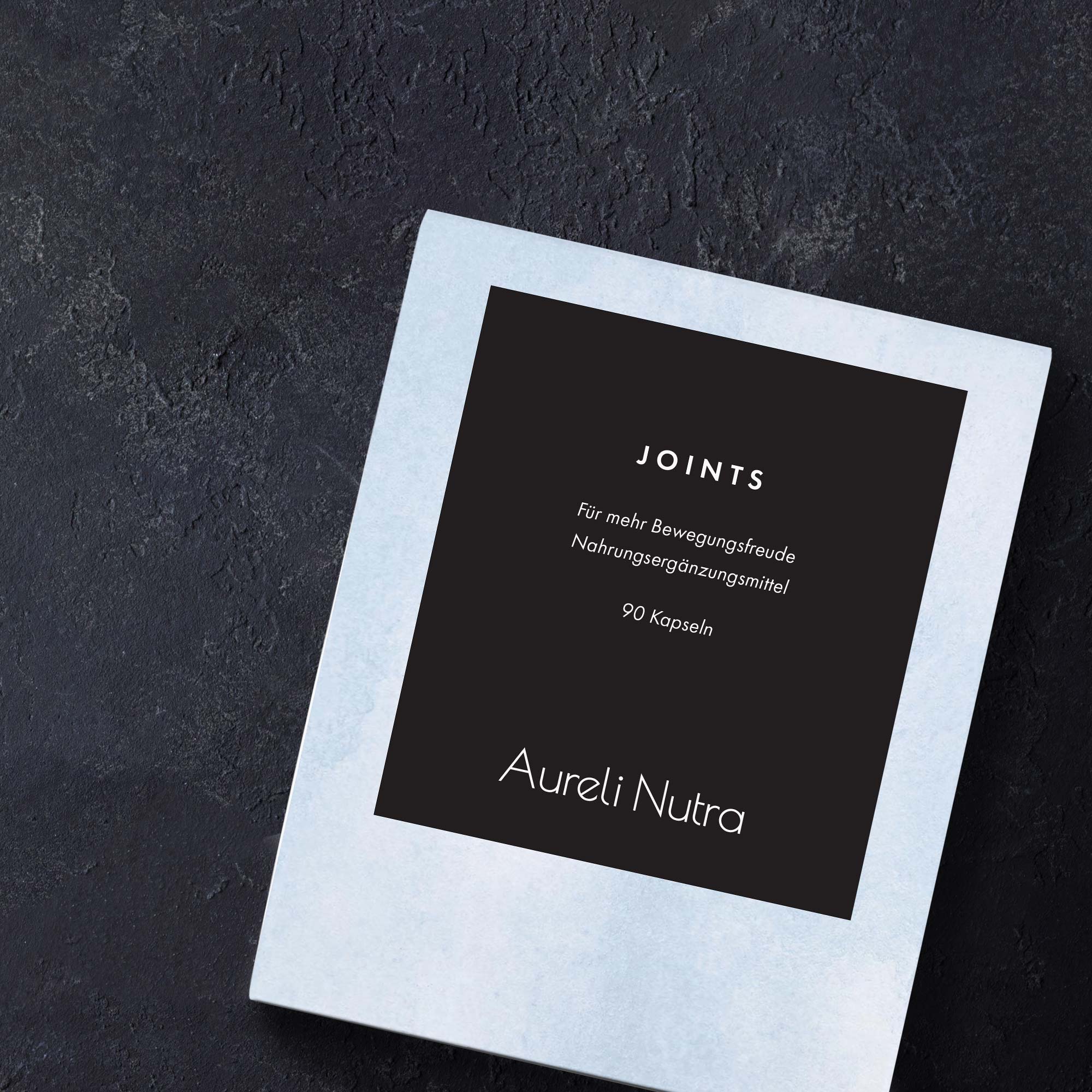 karolina krol studio aureli nutra natural health joints supplements minimalist modern illustrated packaging design