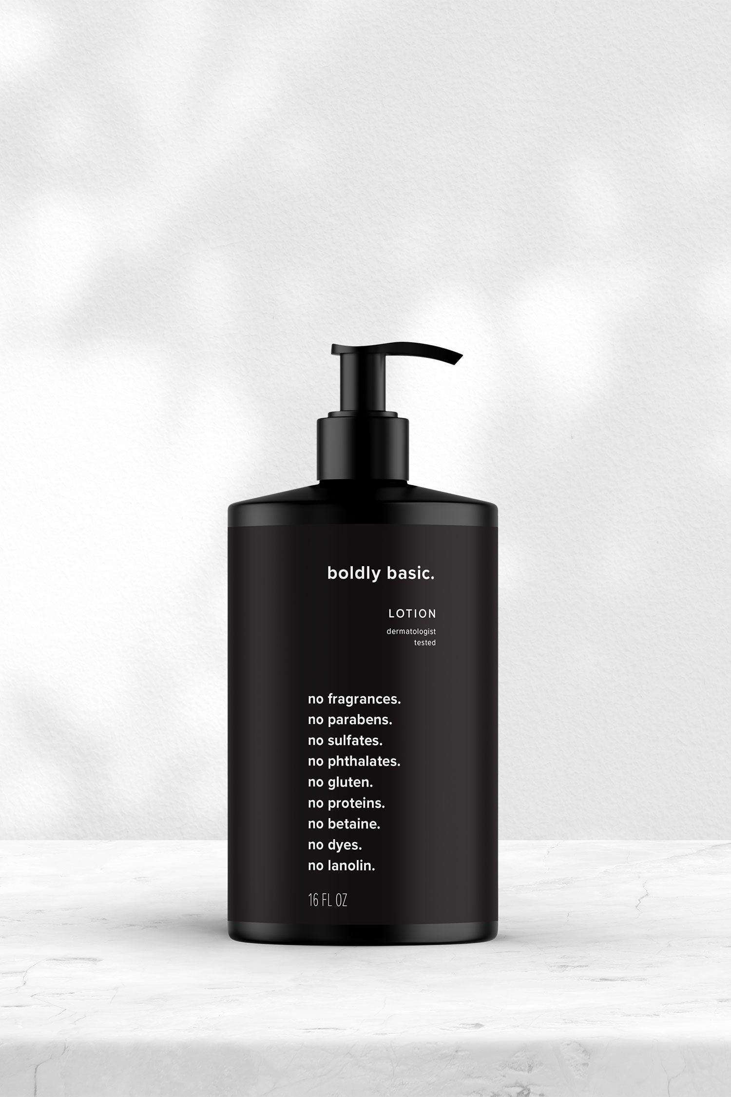 karolina krol studio boldly basic minimalist fragrance free no toxins lotion sustainable brand packaging design
