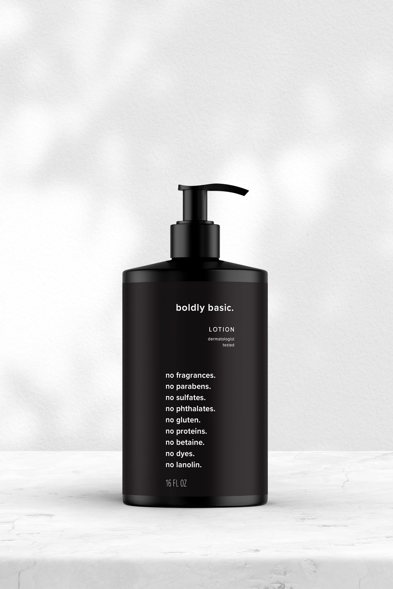 karolina krol studio boldly basic minimalist fragrance free no toxins lotion sustainable brand packaging design
