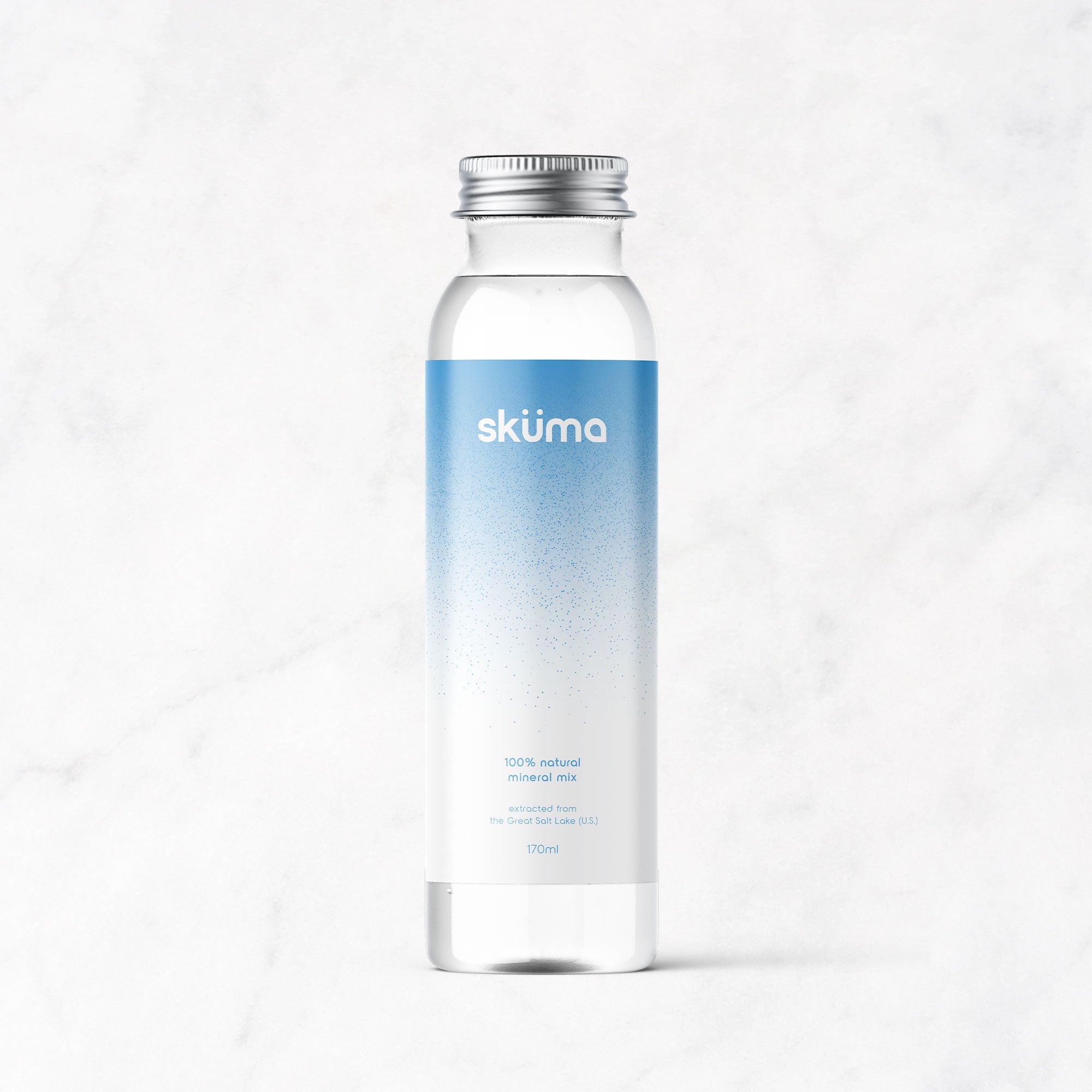 Karolina Król Studio simple minimalist water label design