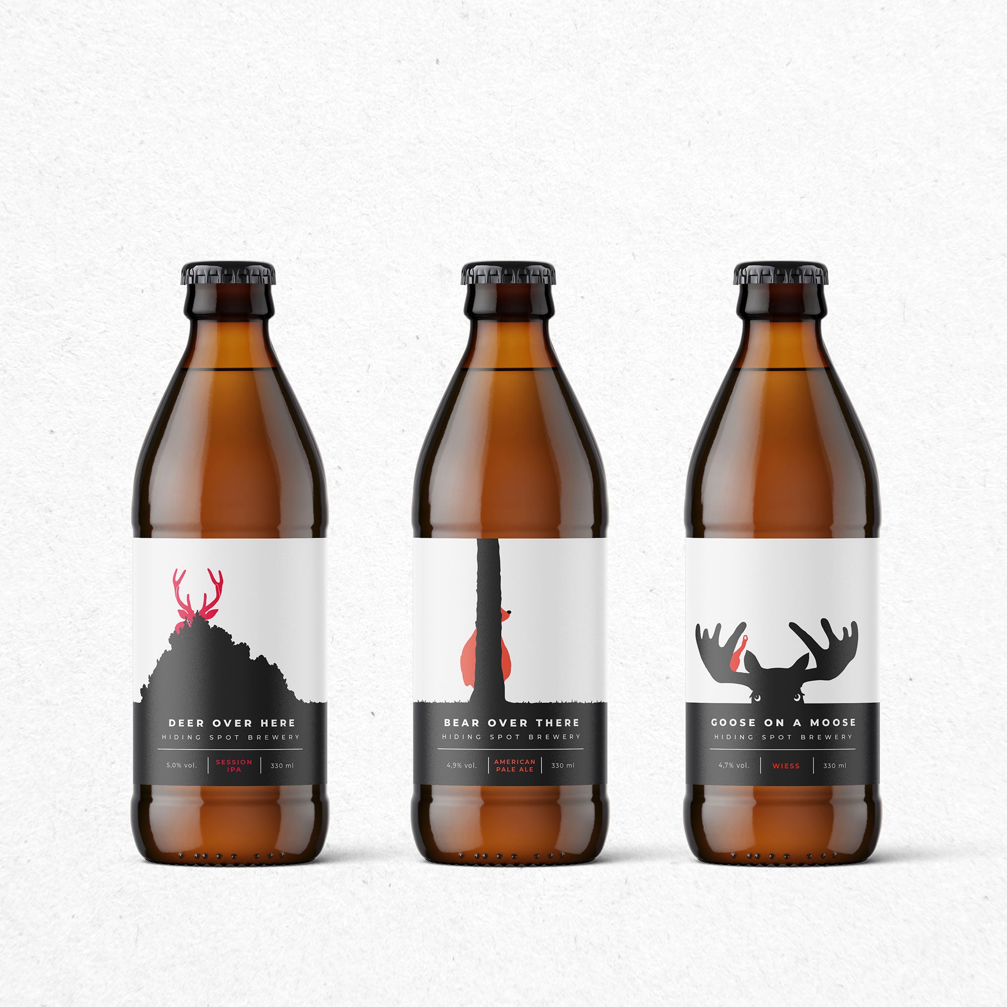 Karolina Król Studio minimalist branding packaging design craft beer
