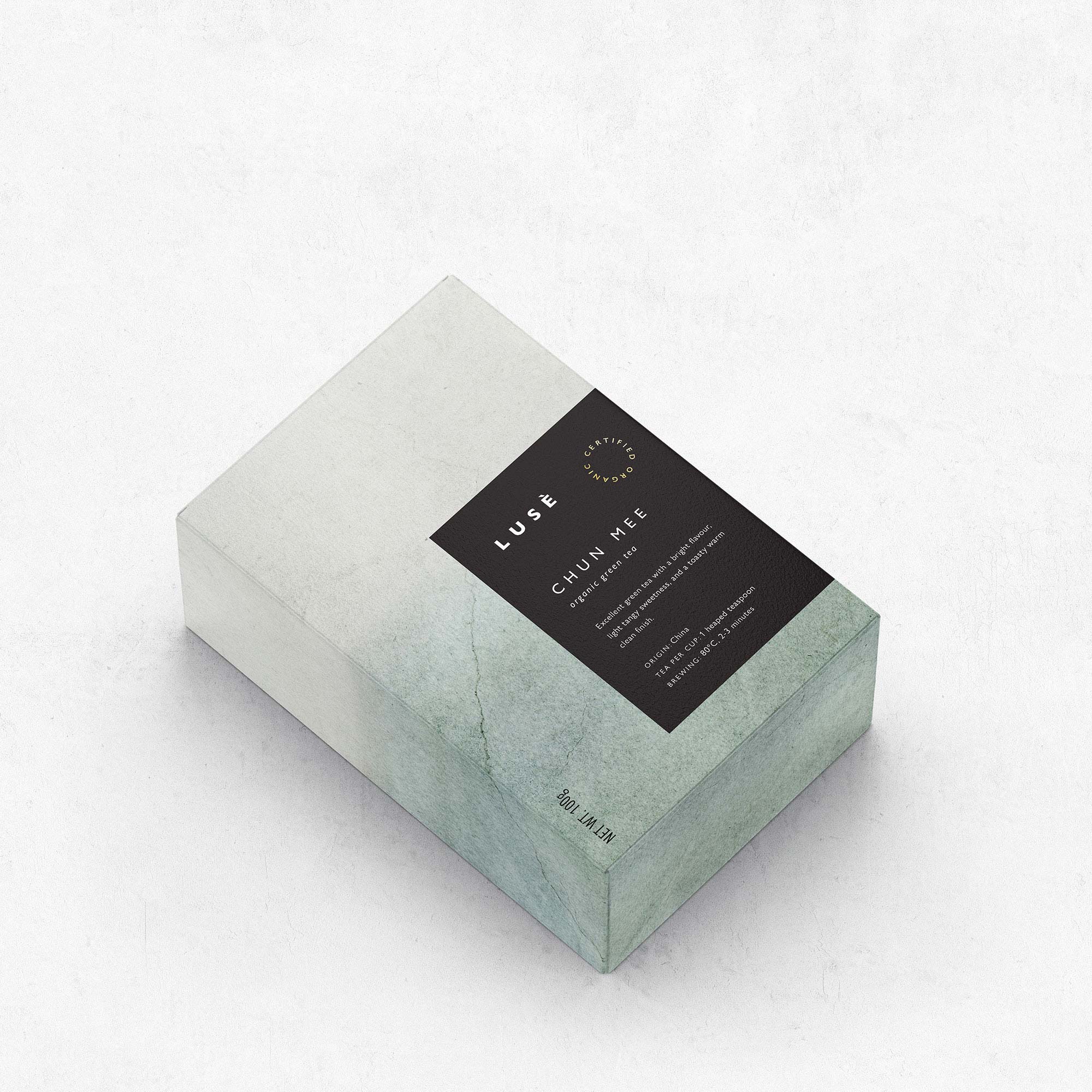 Karolina Król Studio modern elegant abstract art inspired packaging design for organic tea boxes