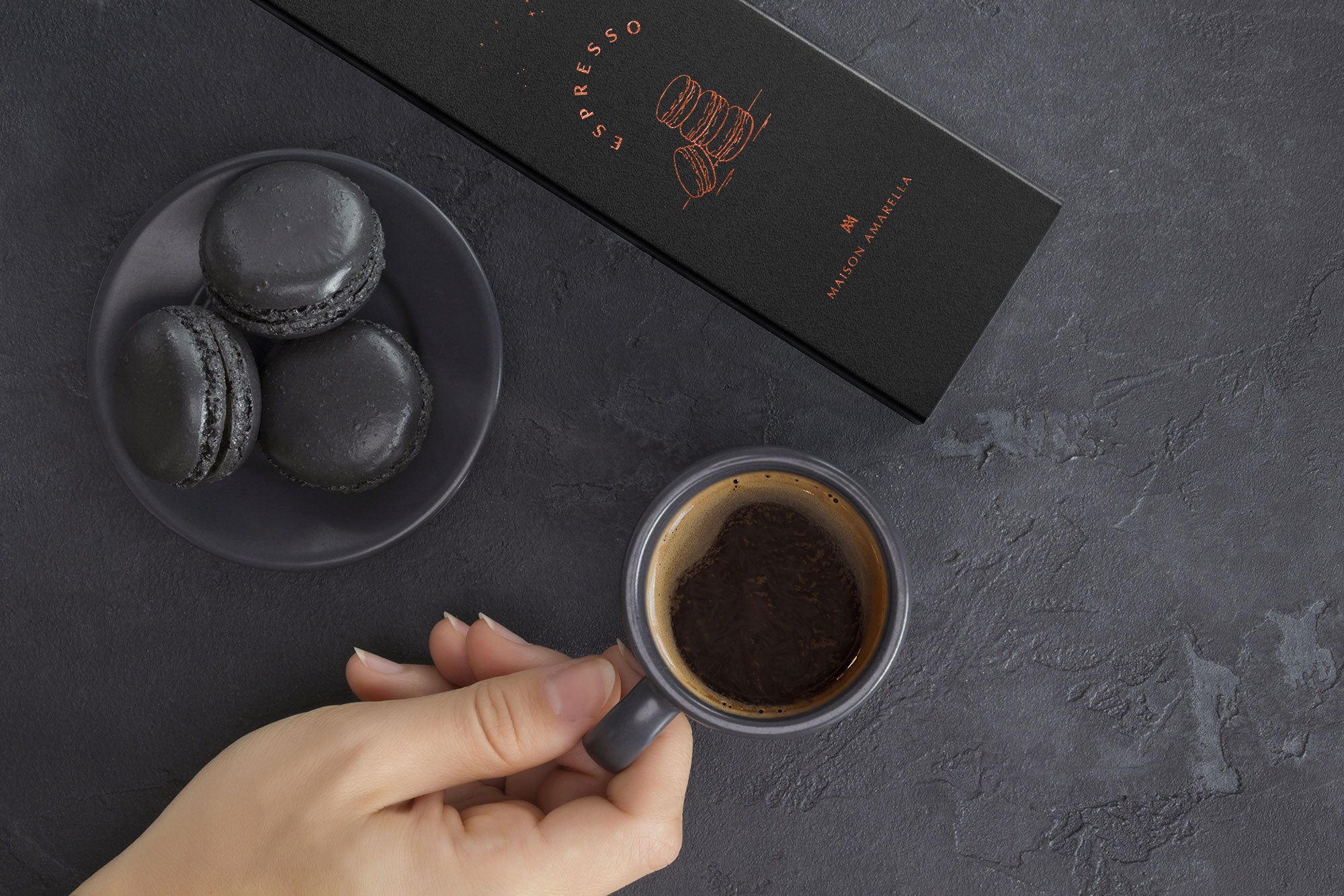 Karolina Król Studio minimalist premium luxury macaron packaging