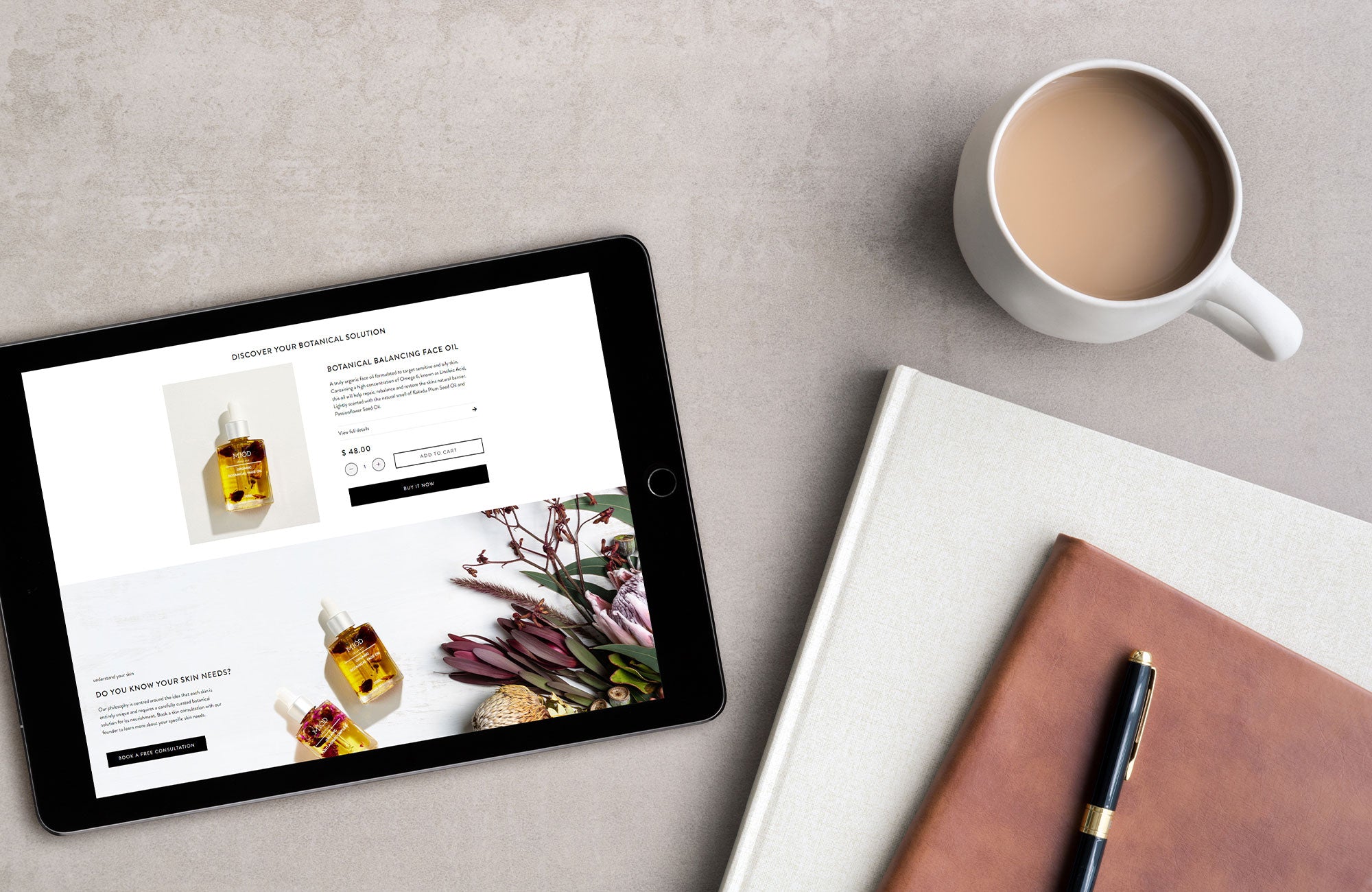 Karolina Król Studio minimalist homepage design
