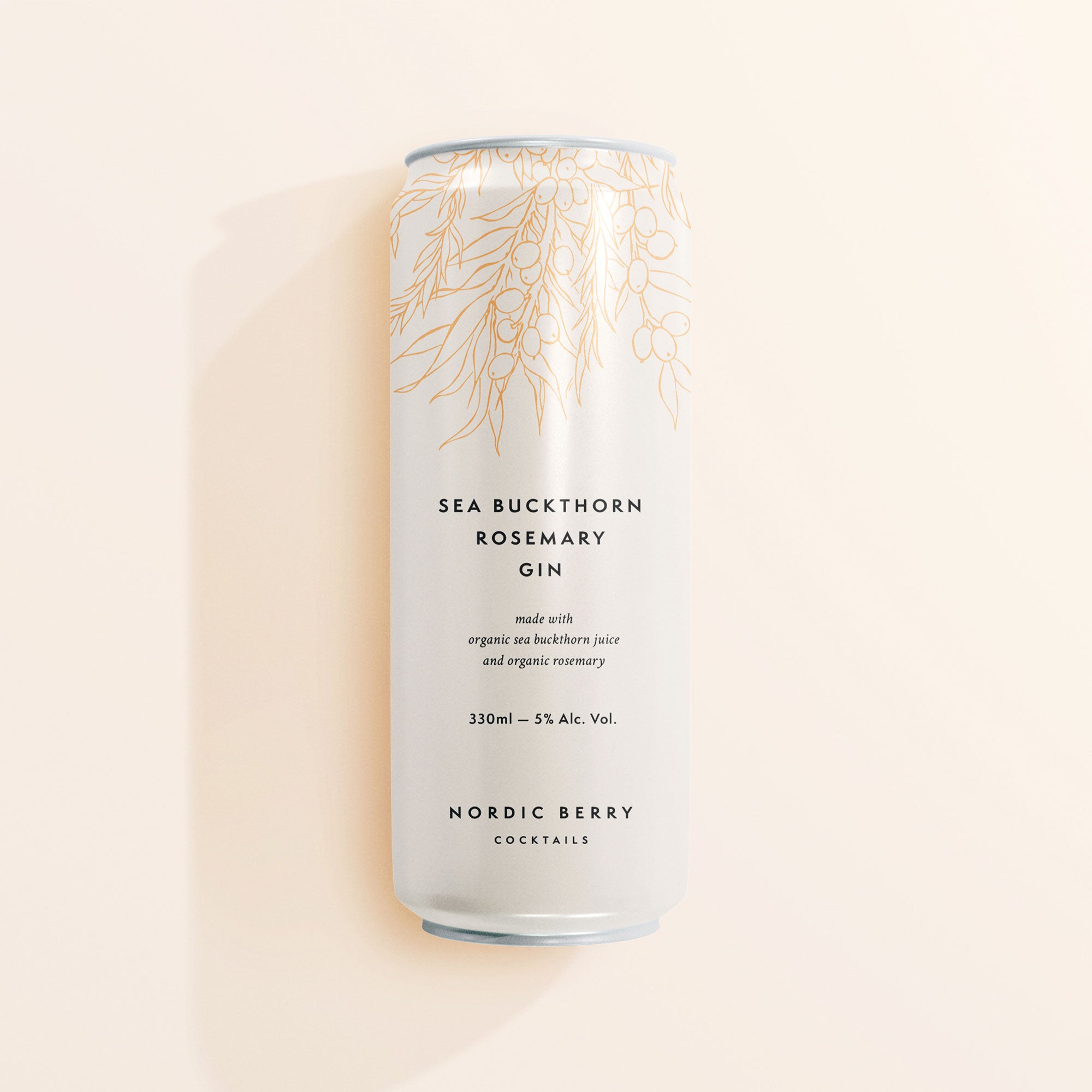 karolina krol studio nordic berry cocktails minimalist brand packaging design organic sea buckthorn rosemary gin