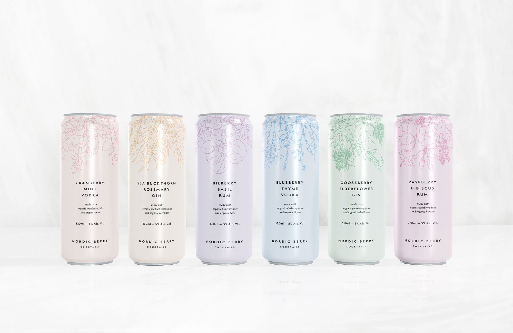 karolina krol studio nordic berry cocktails minimalist sustainable brand identity and packaging design organic drinks