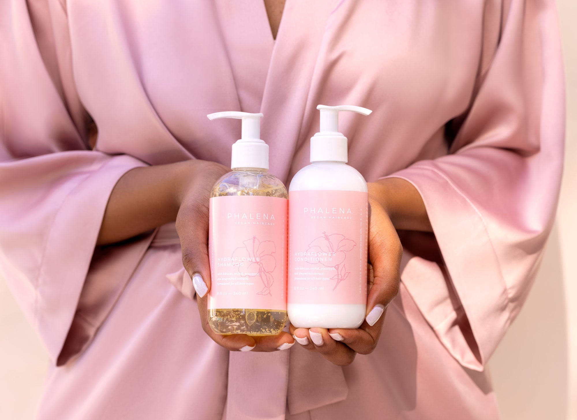 Karolina Król Studio minimalist hand illustrated label design shampoo conditioner