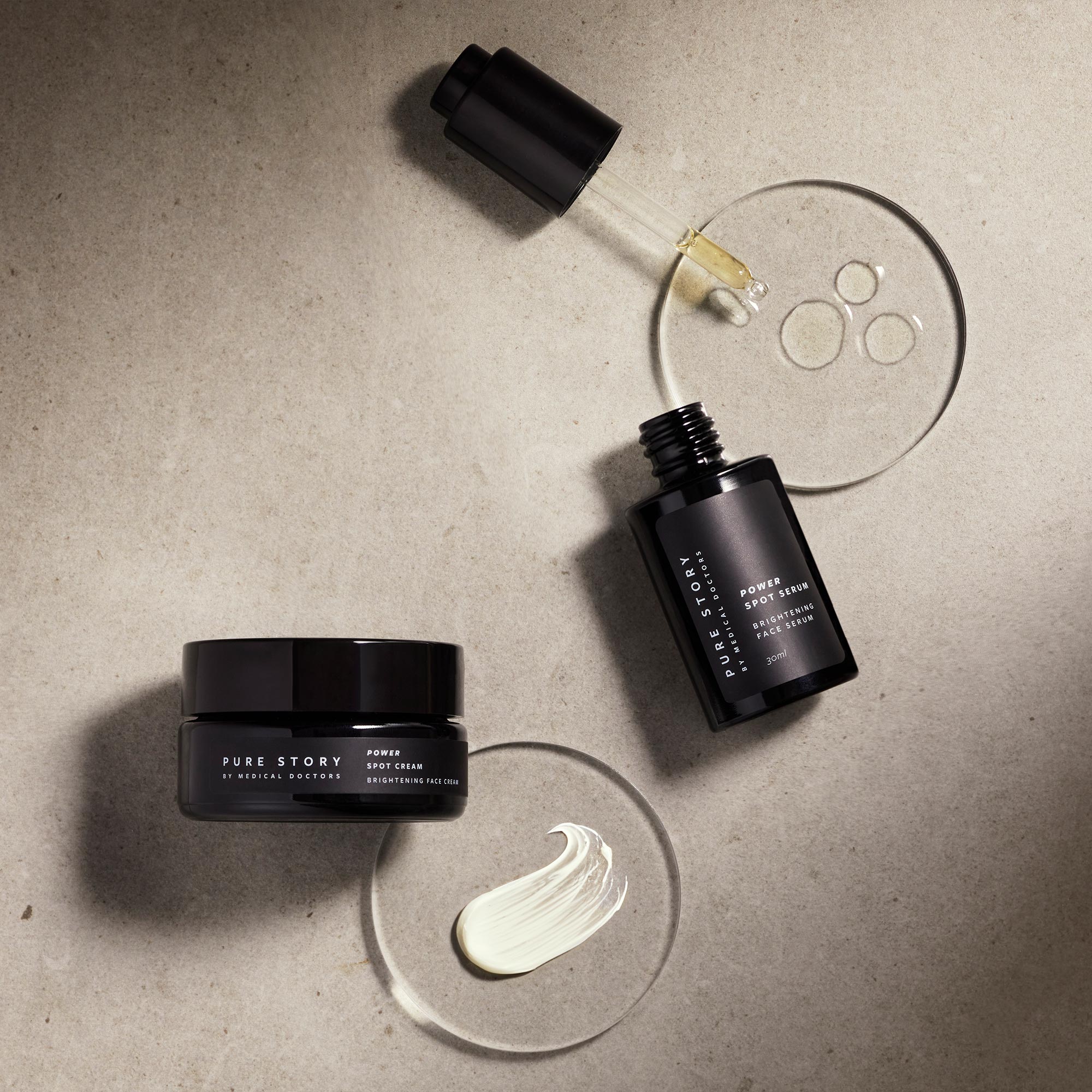 karolina krol studio pure story sustainable eco friendly dermatological cosmetics clean minimalist brand identity packaging design