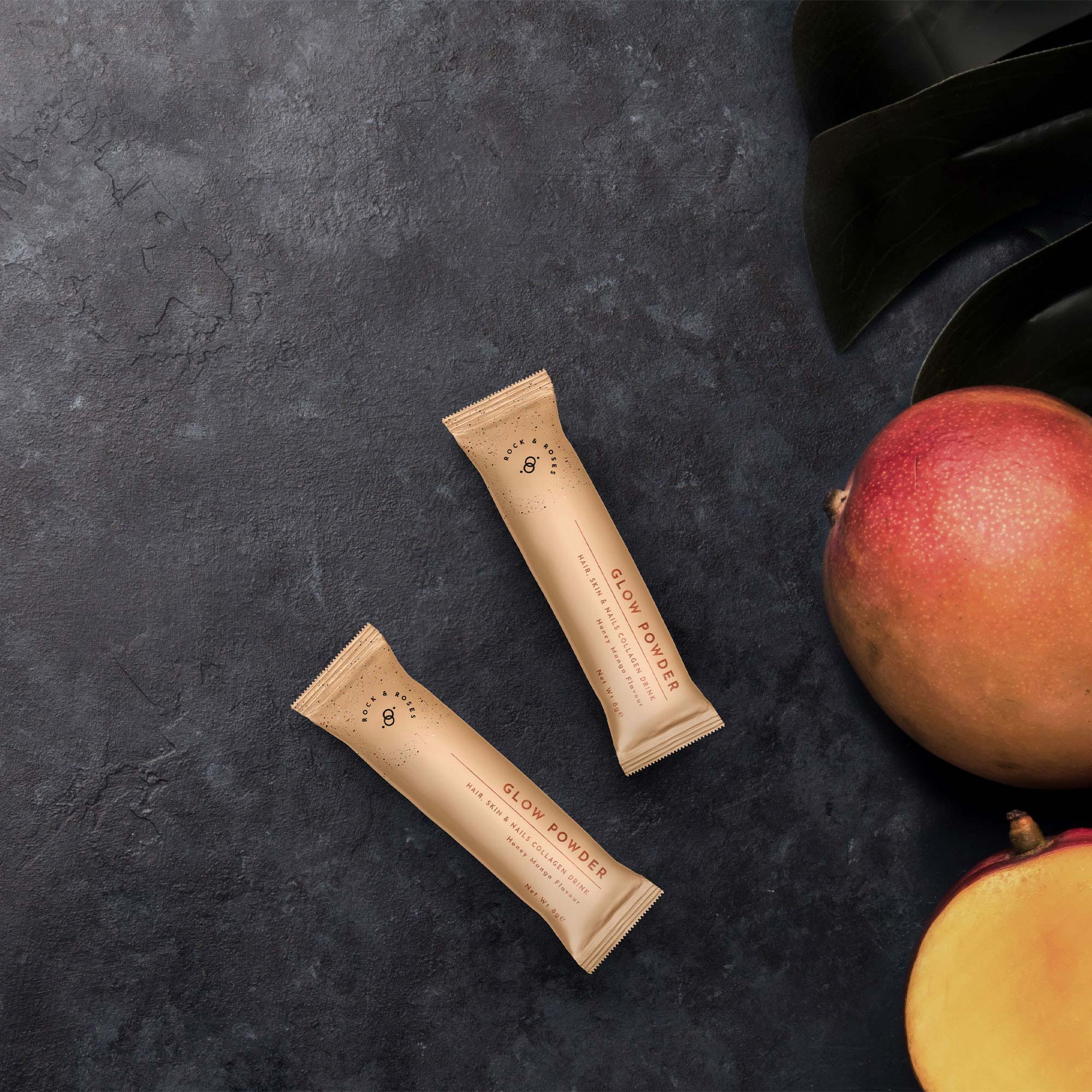 Karolina Król Studio sustainable supplement brand design collagen drink sachets