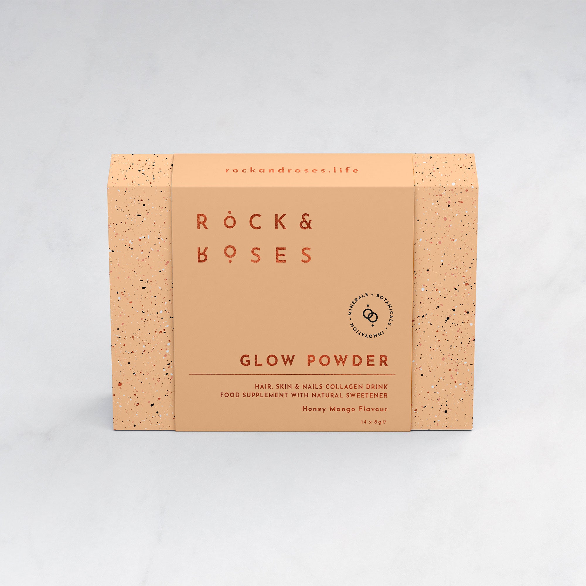 Karolina Król Studio hair skin collagen supplement packaging design