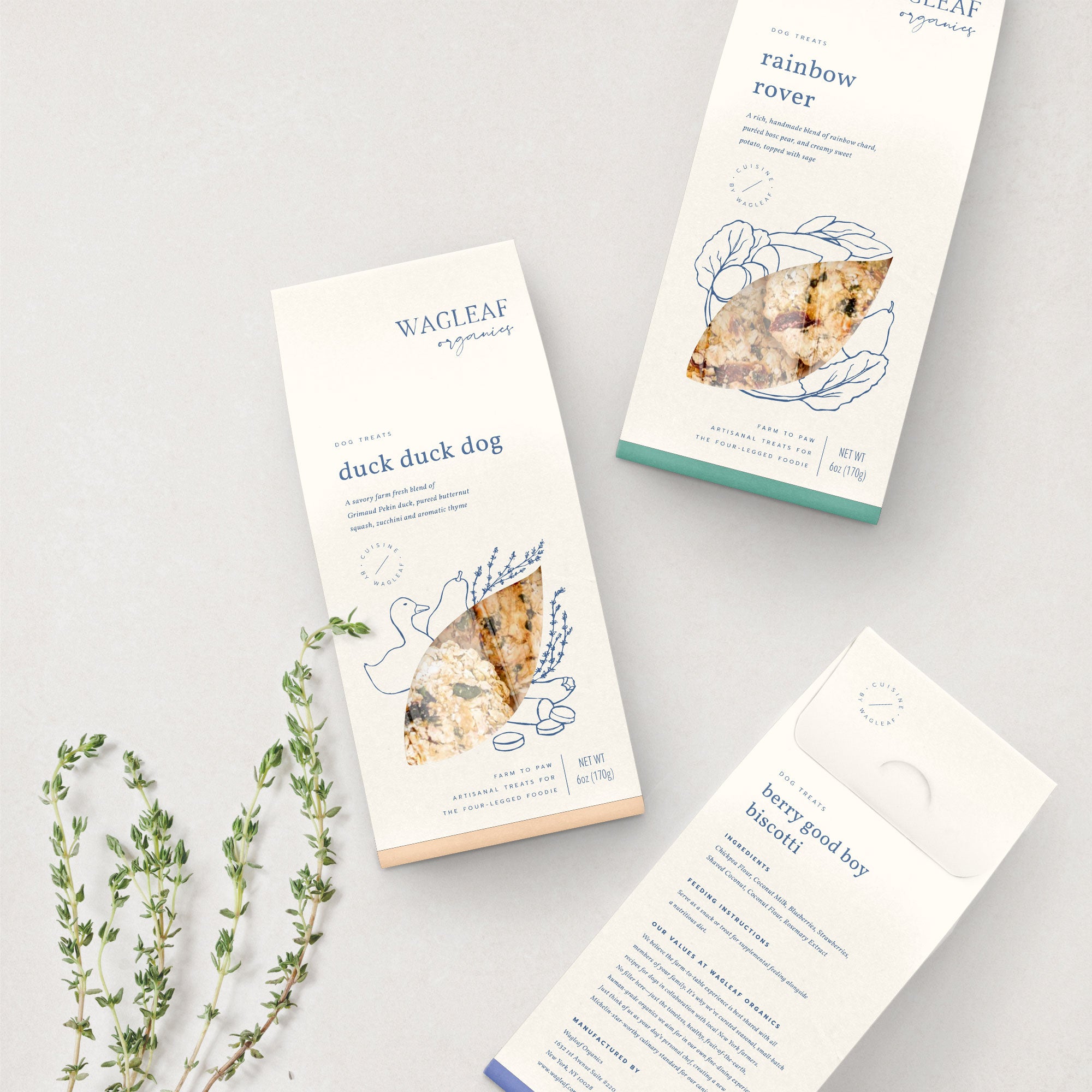Karolina Król Studio packaging minimalist organic dog treats