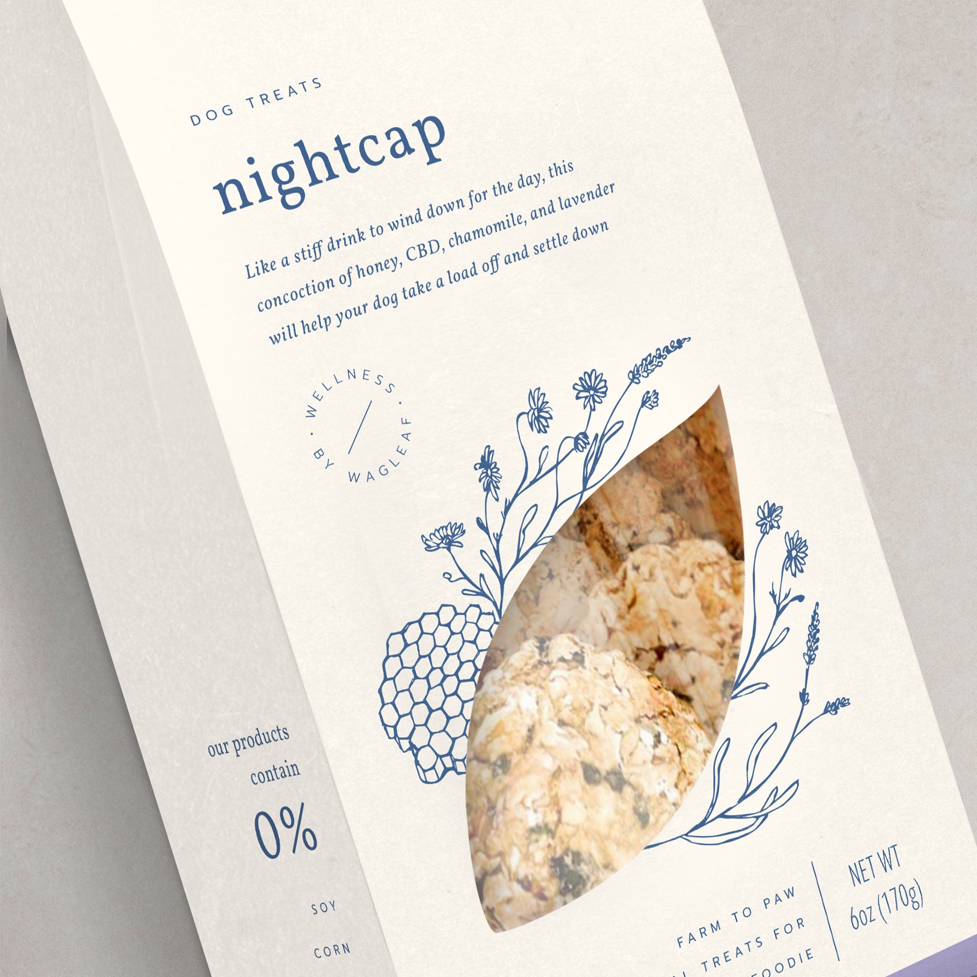 Karolina Król Studio minimalist packaging design organic dog treats